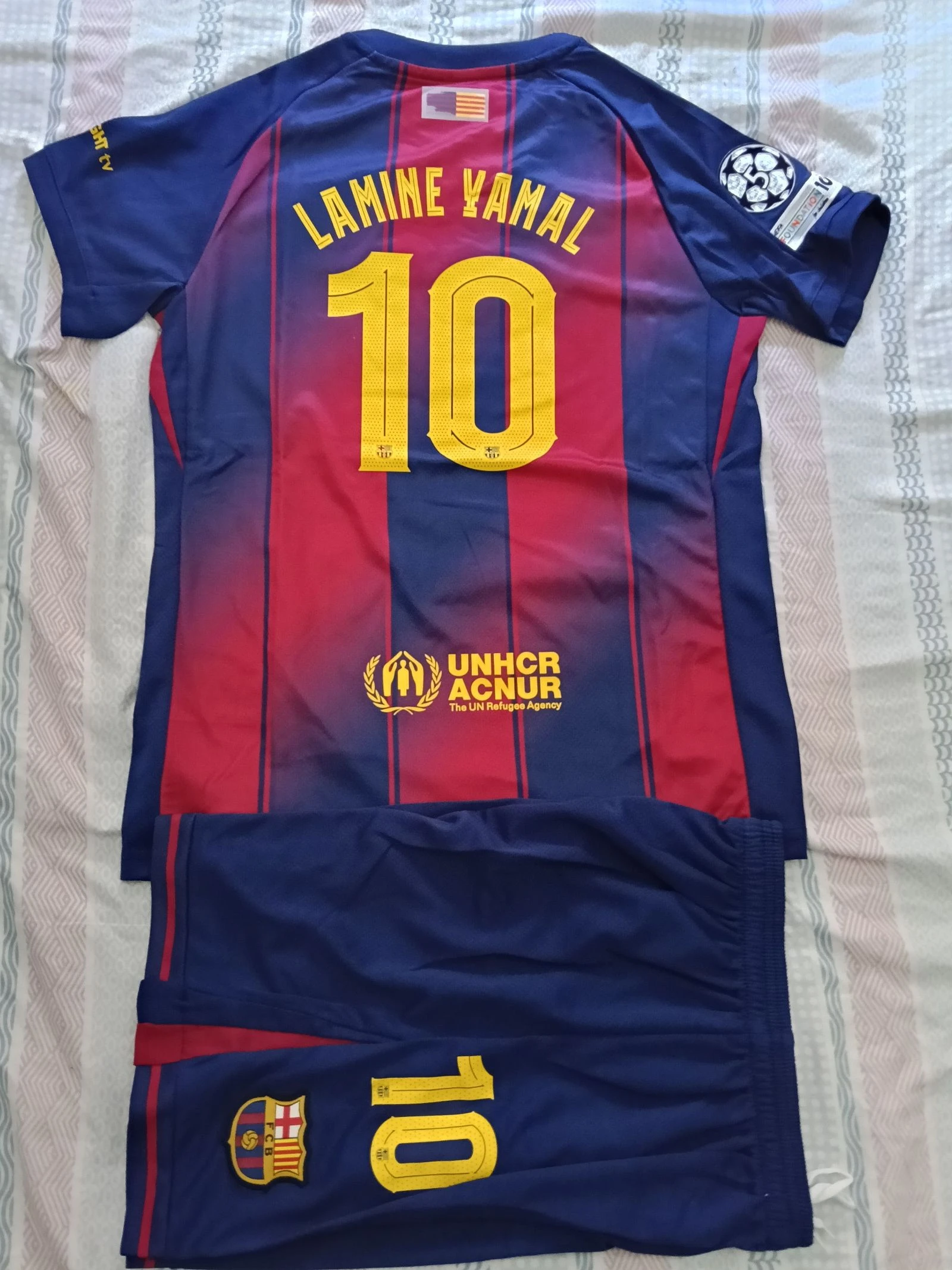 Conjunto de niño fc Barcelona 14 años 
